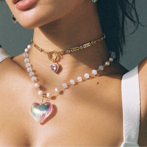 Vanessa Mooney Rebecca Heart Necklace